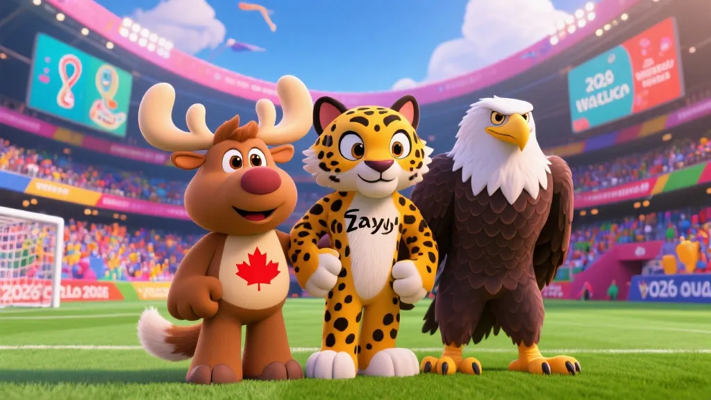 揭秘2026世界杯吉祥物：Maple、Zayu与Clutch背后的文化密码与狂欢寓意